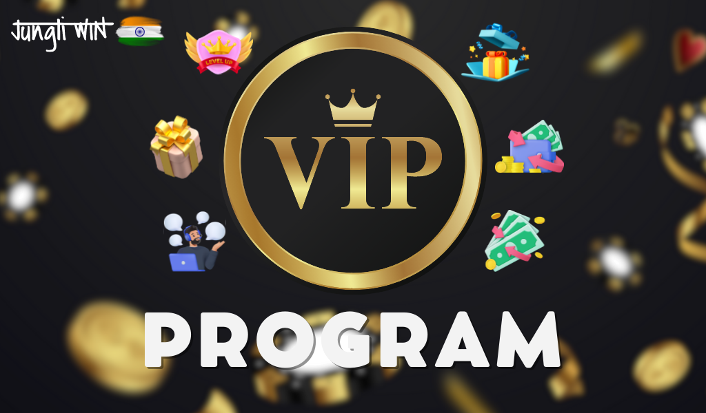 Jungliwin Casino provides a VIP program for its regular users