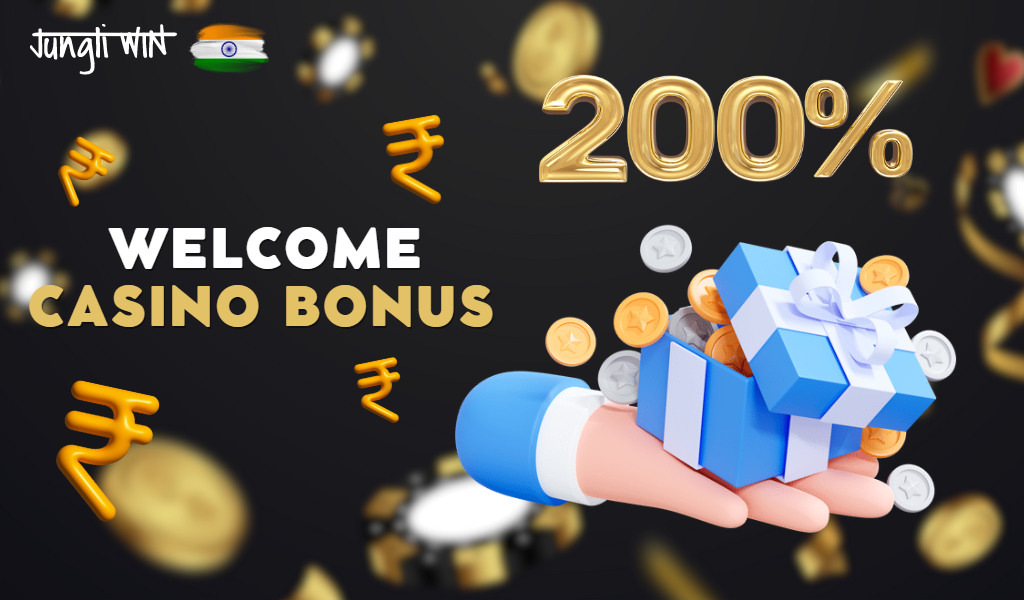 Welcome promotion and receive a 200% bonus