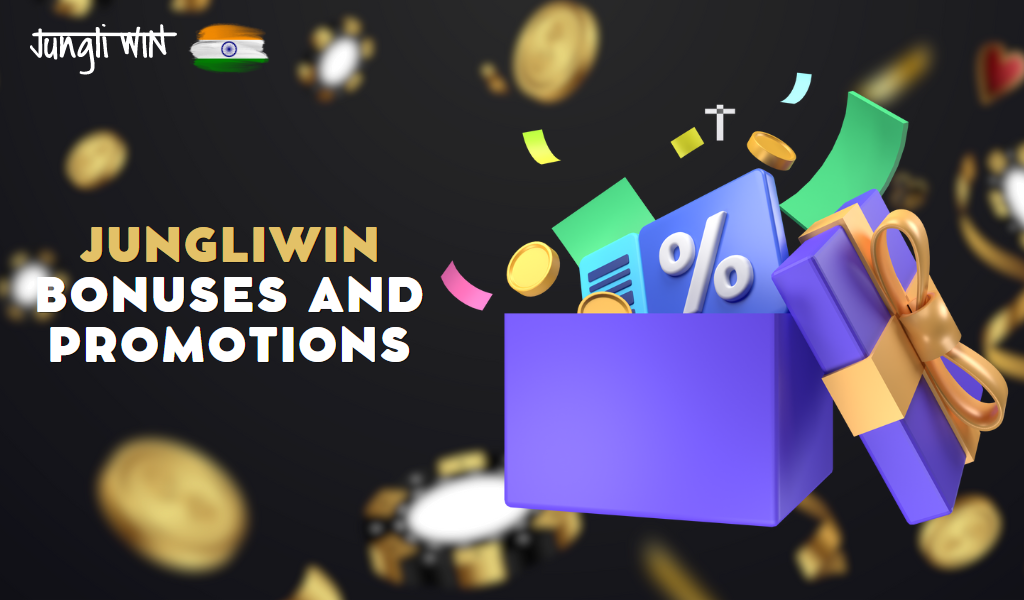 For Indian players on our official website, we offer many promotions and Jungliwin bonuses